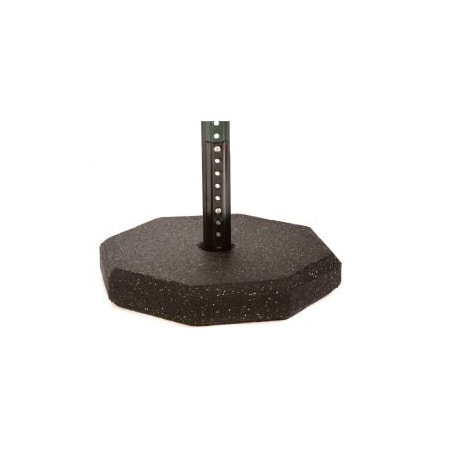 Tire Conversion Technologies TCT Octagon Sign Base 30 Lbs, W/ U-Channel Adaptor & 6' U-Channel Post SB-30-U-6